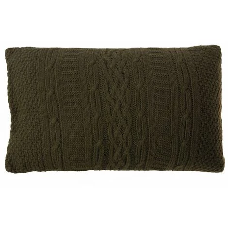ZAGO Coussin 30 X 50 Cm Kaki Eden - Vert 1 ZAGO Coussin 30 X 50 Cm Kaki Eden - Vert