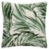 ATMOSPHERA, CRATEUR D'INTRIEUR Housse De Coussin "Tropic" 40x40cm Vert Cèdre