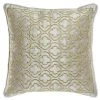 BRICOMARTEAU Coussin DKD Home Decor ‎8424001850365 Doré Polyester Velours Aluminium Ivoire (45 X 10 X 45 Cm)