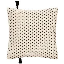 ATMOSPHERA, CRÉATEUR D'INTÉRIEUR Housse De Coussin 40x40 Cm Visage Corde Coton - Blanc 6 ATMOSPHERA, CRÉATEUR D'INTÉRIEUR Housse De Coussin 40x40 Cm Visage Corde Coton - Blanc -France Coussin et housse de coussin Soldes Boutique 41542676 3