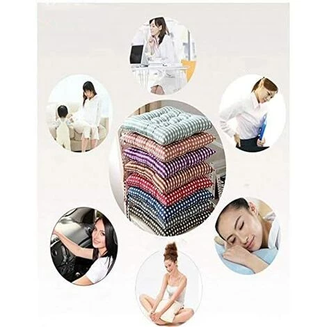 BETTERLIFE 2 Coussins De Siège 40x40,Lot De 2 Galettes De Chaise - Confortable Et Coloré - Idéal Pour Intérieur Et Extérieur - 40x40x5cm (rayures Bleues) 5 BETTERLIFE 2 Coussins De Siège 40x40,Lot De 2 Galettes De Chaise - Confortable Et Coloré - Idéal Pour Intérieur Et Extérieur - 40x40x5cm (rayures Bleues) – Image 5