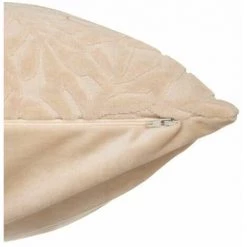 ATMOSPHERA, CRŽATEUR D'INTŽRIEUR Coussin Déco En Velours "Edi" 40x40cm Beige -France Coussin et housse de coussin Soldes Boutique 42037379 3