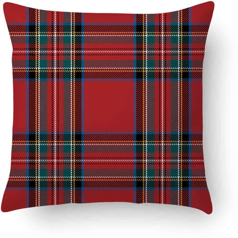 Doge Milano Coussin Avec Impression Numérique, 100% Made In Italy, Coussin De Canapé Décoratif, Amovible Et Lavable, Modèle Tartan - Libera, 40x40x5 Cm 1 Doge Milano Coussin Avec Impression Numérique, 100% Made In Italy, Coussin De Canapé Décoratif, Amovible Et Lavable, Modèle Tartan - Libera, 40x40x5 Cm