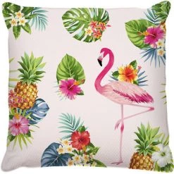 Doge Milano Coussin Avec Impression Numérique, 100% Made In Italy, Coussin De Canapé Décoratif, Amovible Et Lavable, Modèle Jerrie, 40x40x5 Cm