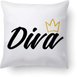 Doge Milano Coussin Avec Impression Numérique, 100% Made In Italy, Coussin De Canapé Décoratif, Amovible Et Lavable, Modèle Glam - Kailyn, Cm 40x40x5