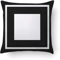 Doge Milano Coussin Avec Impression Numérique, 100% Made In Italy, Coussin De Canapé Décoratif, Amovible Et Lavable, Modèle Marlee, 40x40x5 Cm