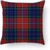 Doge Milano Coussin Avec Impression Numérique, 100% Made In Italy, Coussin De Canapé Décoratif, Amovible Et Lavable, Tartan - Modèle Lillian, 40x40x5 Cm