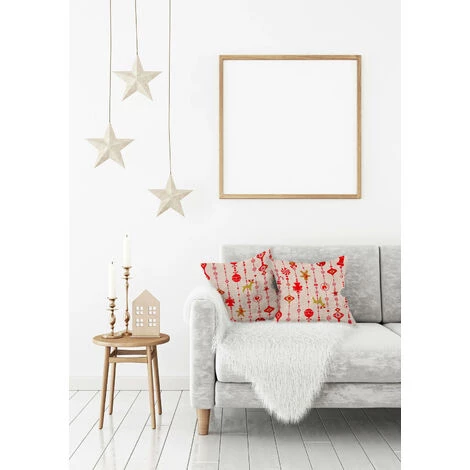 Doge Milano Coussin Avec Impression Numérique, 100% Made In Italy, Coussin De Canapé Décoratif, Amovible Et Lavable, Modèle De Noël - Lela, Cm 40x40x5 2 Doge Milano Coussin Avec Impression Numérique, 100% Made In Italy, Coussin De Canapé Décoratif, Amovible Et Lavable, Modèle De Noël - Lela, Cm 40x40x5 – Image 2