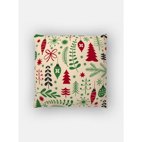 Doge Milano Coussin Avec Impression Numérique, 100% Made In Italy, Coussin De Canapé Décoratif, Amovible Et Lavable, Modèle De Noël - Leola, Cm 40x40x5 1 Doge Milano Coussin Avec Impression Numérique, 100% Made In Italy, Coussin De Canapé Décoratif, Amovible Et Lavable, Modèle De Noël - Leola, Cm 40x40x5