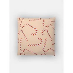 Doge Milano Coussin Avec Impression Numérique, 100% Made In Italy, Coussin De Canapé Décoratif, Amovible Et Lavable, Modèle De Noël - Leon, 40x40x5 Cm