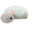 RIDEAUDISCOUNT Coussin 37 X 25 Cm Non Déhoussable Toucher Doux Silhouette De Tortue Multicolore - Multicolore