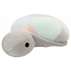 RIDEAUDISCOUNT Coussin 37 X 25 Cm Non Déhoussable Toucher Doux Silhouette De Tortue Multicolore - Multicolore