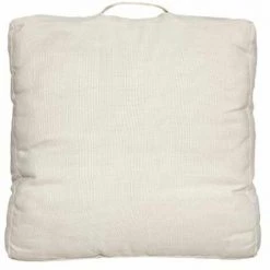 ATMOSPHERA, CRŽATEUR D'INTŽRIEUR Coussin De Sol à Pompons "Row" 48x48cm Gris -France Coussin et housse de coussin Soldes Boutique 42291210 3