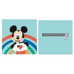 AYMAX Coussin Disney Mickey Avec Poche 40x40 Cm - Bleu