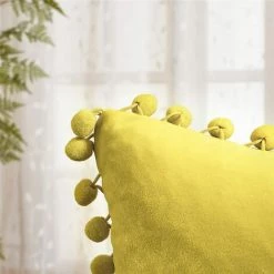 Lot De 2 Housses De Coussin Decoration Chambre Doux Carré En Velours Couleur Unie Housses De Canapé Avec Les Ballons Moderne Pour Salon, 45x45cm GrooFoo (Citron) 8 Lot De 2 Housses De Coussin Decoration Chambre Doux Carré En Velours Couleur Unie Housses De Canapé Avec Les Ballons Moderne Pour Salon, 45x45cm GrooFoo (Citron) -France Coussin et housse de coussin Soldes Boutique 42548405 4