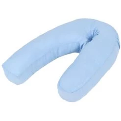 ASUPERMALL Coussin De Grossesse En Forme De J 54x(36-43) Cm Bleu
