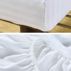 BRIDAY Drap De Table De Massage Avec Trou Pour Le Visage, Housse De Lit En Mélange De Coton Et Drap De Table Doux 190 X 70 Cm 8 BRIDAY Drap De Table De Massage Avec Trou Pour Le Visage, Housse De Lit En Mélange De Coton Et Drap De Table Doux 190 X 70 Cm -France Coussin et housse de coussin Soldes Boutique 43154336 4