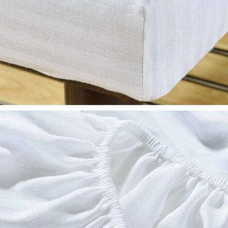 BRIDAY Drap De Table De Massage Avec Trou Pour Le Visage, Housse De Lit En Mélange De Coton Et Drap De Table Doux 190 X 70 Cm 4 BRIDAY Drap De Table De Massage Avec Trou Pour Le Visage, Housse De Lit En Mélange De Coton Et Drap De Table Doux 190 X 70 Cm – Image 4