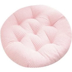 Coussins De Chaise Ronds Rembourrés Pour Chaise De Jardin, Salle à Manger, Chaise De Bureau 40cm Fontainebleau Rose