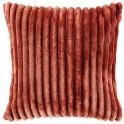 Paris Prix - Housse De Coussin Unie "kalie" 40x40cm Rose