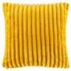 Paris Prix - Housse De Coussin Unie "kalie" 40x40cm Jaune
