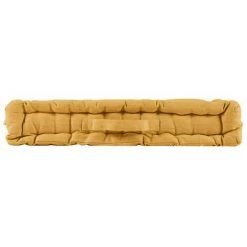 Paris Prix - Coussin De Sol Déco "panama" 60x60cm Miel -France Coussin et housse de coussin Soldes Boutique 44486226 3