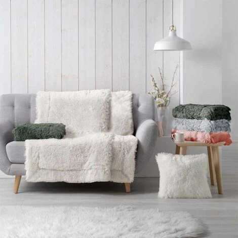 Paris Prix - Housse De Coussin "marilou" 40x40cm Naturel 2 Paris Prix - Housse De Coussin "marilou" 40x40cm Naturel – Image 2