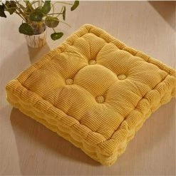 TANABATA Coussin De Chaise Fauteuil Siège Canapé Coussin D'Assise Pour Intérieur Et Extérieur, Carré, Différents Coloris, Rembourrage épais