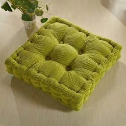 TANABATA Coussins De Chaise Rembourrés Pour Chaise De Salle à Manger, Vert, Carré