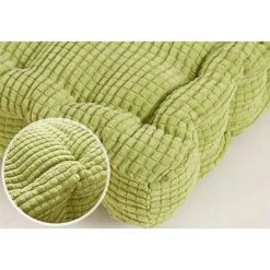 TANABATA Coussins De Chaise Rembourrés Pour Chaise De Salle à Manger, Vert, Carré -France Coussin et housse de coussin Soldes Boutique 44748165 4