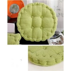 TANABATA Coussins De Chaise Rembourrés Pour Chaise De Salle à Manger, Vert, Carré -France Coussin et housse de coussin Soldes Boutique 44748165 5