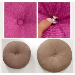 TANABATA Rond Coussin Siège, Coussin Coton Lin Tatami, Coussins Chaise épais Moelleux Pour Coussins De Chaise De Bureau, Coussin D'extérieur Amovible Et Lavable Pour Intérieur,Bluewhite,40cm(16inch) 8 TANABATA Rond Coussin Siège, Coussin Coton Lin Tatami, Coussins Chaise épais Moelleux Pour Coussins De Chaise De Bureau, Coussin D'extérieur Amovible Et Lavable Pour Intérieur,Bluewhite,40cm(16inch) -France Coussin et housse de coussin Soldes Boutique 44748829 4