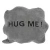 SORTIO HOME HUG ME! WOLKE COUSSIN EN PELUCHE GRIS 35 X 30 X 10 CM ROX LIVING