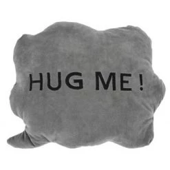 SORTIO HOME HUG ME! WOLKE COUSSIN EN PELUCHE GRIS 35 X 30 X 10 CM ROX LIVING