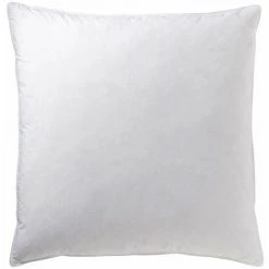 HOMEMAISON Coussin De Garnissage Uni Blanc 45 X 70 Cm - Blanc