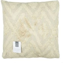 THE HOME DECO FACTORY Coussin Ethnique Losanges En Relief 40 X 40 Cm Beige - Beige -France Coussin et housse de coussin Soldes Boutique 45431558 3