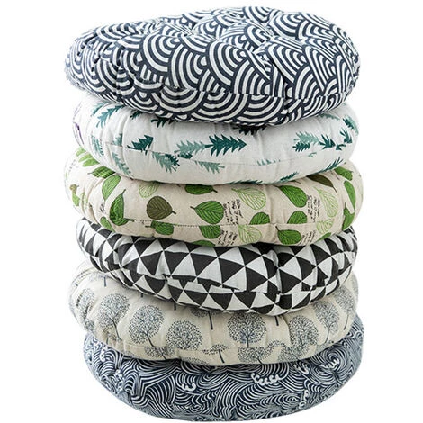 Coussin épais En Coton Et Lin, Coussin De Chaise De Bureau Respirant Automne Et Hiver, Tatami De Banc De Classe étudiant Coussin Rond Doux (ours Polaire Rond 40*40cm),HANBING 5 Coussin épais En Coton Et Lin, Coussin De Chaise De Bureau Respirant Automne Et Hiver, Tatami De Banc De Classe étudiant Coussin Rond Doux (ours Polaire Rond 40*40cm),HANBING – Image 5