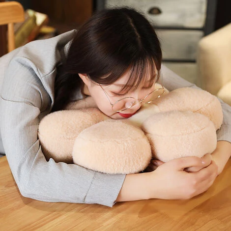 Ins Coussin En Peluche Fleur Créative, Chaise De Velours Bébé Mignon Et Frais Coussin De Bureau épaissi, Coussin De Chaise D'étudiant (velours Bébé Bleu Ciel),HANBING 3 Ins Coussin En Peluche Fleur Créative, Chaise De Velours Bébé Mignon Et Frais Coussin De Bureau épaissi, Coussin De Chaise D'étudiant (velours Bébé Bleu Ciel),HANBING – Image 3