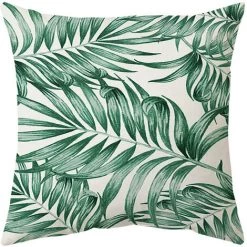 Taie D'oreiller Simple Bureau Imprimé Taille Coussin Chambre Canapé Coussin Coussin Taie D'oreiller (ensemble De 4 Pièces, 45 * 45cm),HANBING -France Coussin et housse de coussin Soldes Boutique 45487635 5