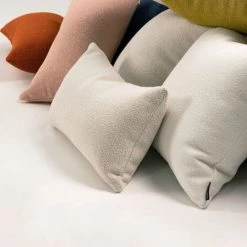 Oreiller De Canapé En Coton Et Lin, Couleur Unie, Coussin En Lin, Dossier, Taie D'oreiller Chez L'habitant, 45 * 45 Cm, Jaune,HANBING -France Coussin et housse de coussin Soldes Boutique 45487692 4