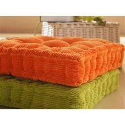 ELLE Trayosin Coussin De Chaise Fauteuil Siège Canapé Coussin D'Assise Pour Intérieur Et Extérieur, Carré, Différents Coloris, Rembourrage épais(Orange Vibrante,38 * 38cm) 7 ELLE Trayosin Coussin De Chaise Fauteuil Siège Canapé Coussin D'Assise Pour Intérieur Et Extérieur, Carré, Différents Coloris, Rembourrage épais(Orange Vibrante,38 * 38cm) -France Coussin et housse de coussin Soldes Boutique 45690736 3