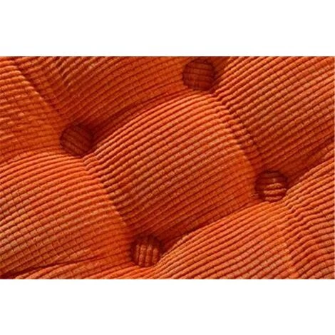 ELLE Trayosin Coussin De Chaise Fauteuil Siège Canapé Coussin D'Assise Pour Intérieur Et Extérieur, Carré, Différents Coloris, Rembourrage épais(Orange Vibrante,38 * 38cm) 5 ELLE Trayosin Coussin De Chaise Fauteuil Siège Canapé Coussin D'Assise Pour Intérieur Et Extérieur, Carré, Différents Coloris, Rembourrage épais(Orange Vibrante,38 * 38cm) – Image 5