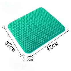 ELLE Coussin De Siège En Gel Respirant Avec Revêtement Antidérapant Pour Aider à Soulager Les Maux De Dos, Utilisé Dans Les Voitures, Les Bureaux, Les Fauteuils Roulants (Vert) 9 ELLE Coussin De Siège En Gel Respirant Avec Revêtement Antidérapant Pour Aider à Soulager Les Maux De Dos, Utilisé Dans Les Voitures, Les Bureaux, Les Fauteuils Roulants (Vert) -France Coussin et housse de coussin Soldes Boutique 45690766 5