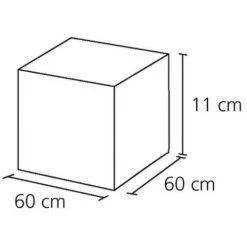 YESDEKO Coussin De Sol En Coton 60x60cm | Gris - Gris 7 YESDEKO Coussin De Sol En Coton 60x60cm | Gris - Gris -France Coussin et housse de coussin Soldes Boutique 45752897 4