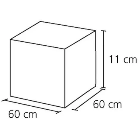 YESDEKO Coussin De Sol En Coton 60x60cm | Gris - Gris 4 YESDEKO Coussin De Sol En Coton 60x60cm | Gris - Gris – Image 4