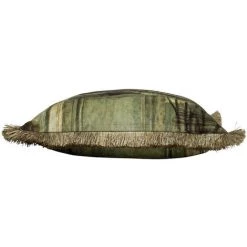 NATACHA.B Coussin En Velours Frangé 45x45cm Paon -France Coussin et housse de coussin Soldes Boutique 45752916 2