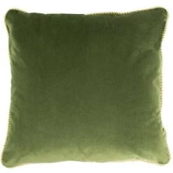 NATACHA.B Coussin En Velours Vert 45x45cm Velvet