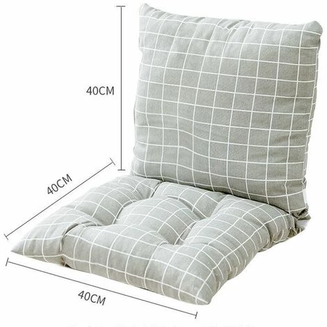 BRIDAY Lot De 1 Coussin De Chaise Avec Dossier Coussins De Siège De Chaise Salle à Manger - Pas De Chaise 40cm*40cm 2 BRIDAY Lot De 1 Coussin De Chaise Avec Dossier Coussins De Siège De Chaise Salle à Manger - Pas De Chaise 40cm*40cm – Image 2