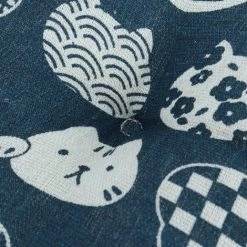 BRIDAY Coussin De Chaise Rond En Coton 40x40cm Coussin Plus épais Tapis De Siège De Bureau Chat Bleu -France Coussin et housse de coussin Soldes Boutique 45789070 3