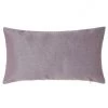 LOLAHOME Coussin Zigzag Lilas Jacquard 50x30 Cm